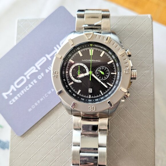 Morphic M94 Series Men's Chronograph Bracelet Watch - Picture 5 of 8